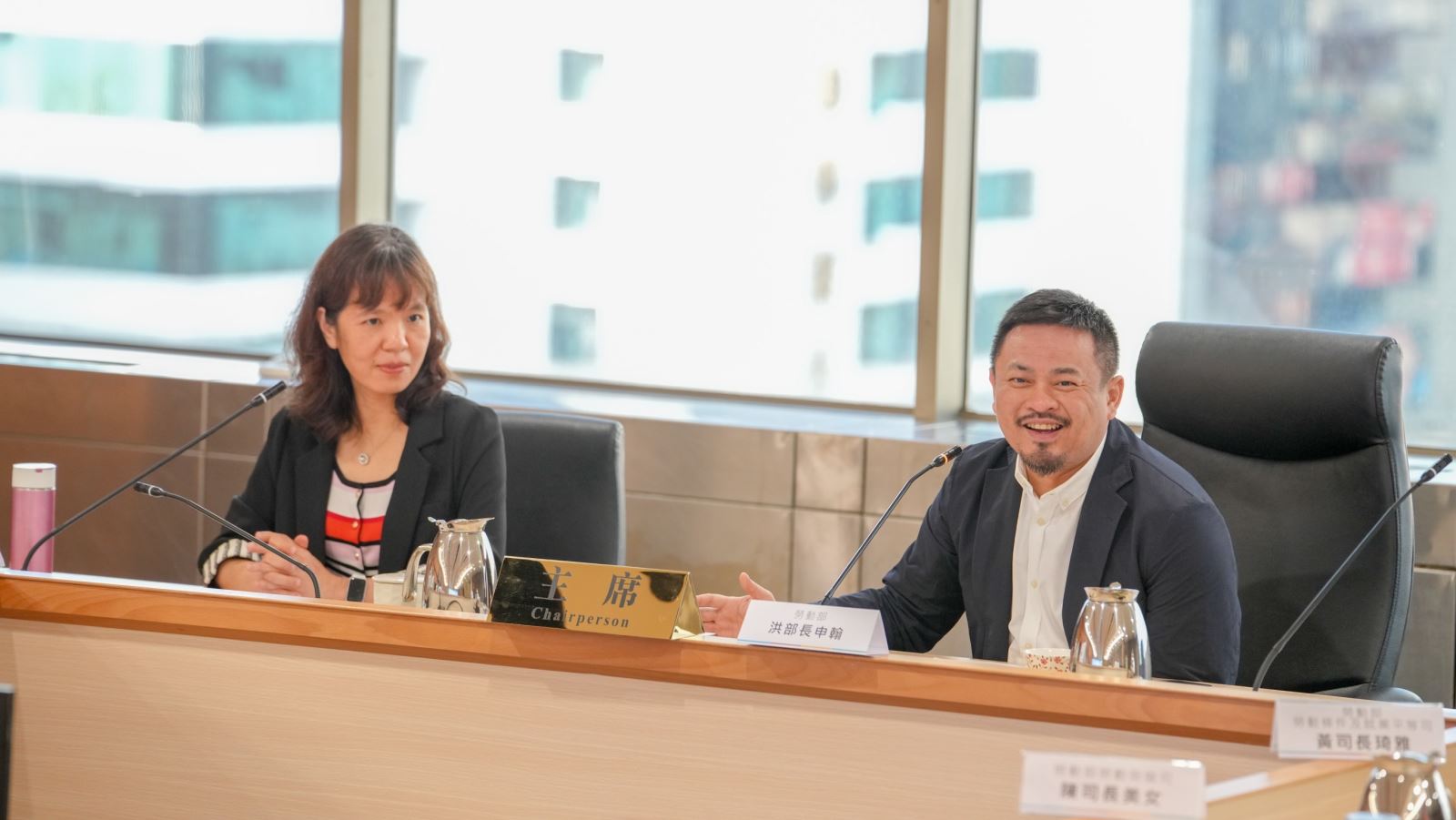 勞動部長洪申翰